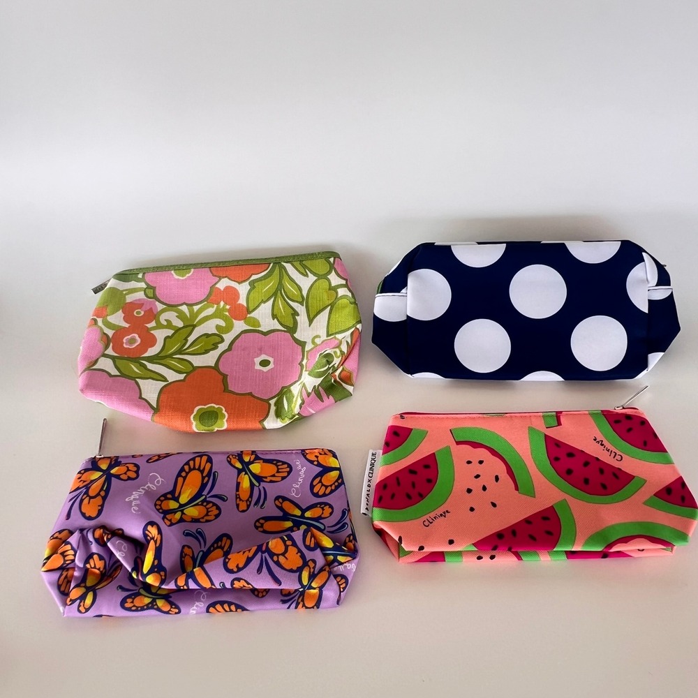 Clinique Cosmetic Bag Lot 4 Multicolor Good Kate Spade Multicolor Donald
